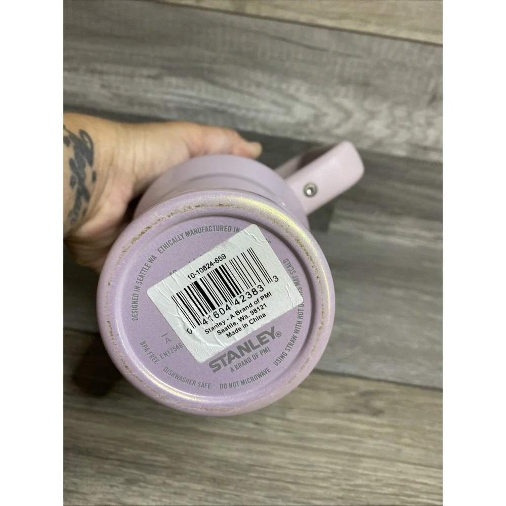 Stanley 40 oz Lavender Tumbler Cup With Straw - Picture 11 of 11